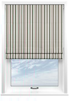 The British Stripe Co. George, Highlands No.1 - Roman Blind